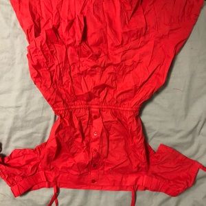 ASOS strapless ruffle dress!